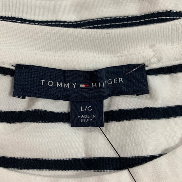 Tommy Hilfiger with Blue Stripes T-Shirt Dress - Picture 5 of 11